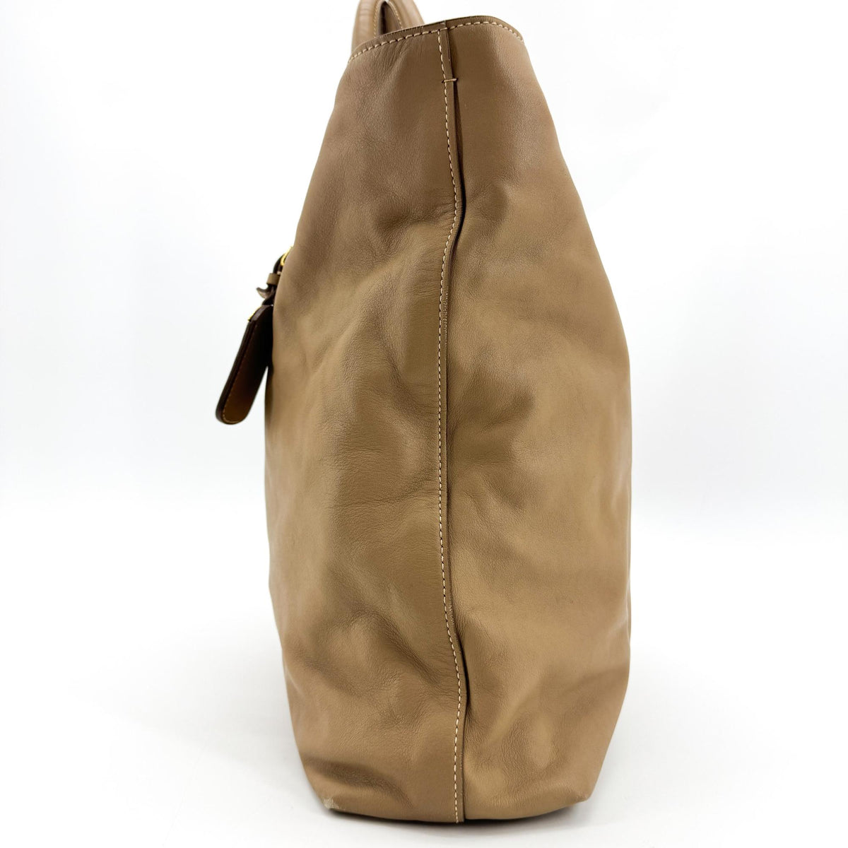 Prada Prada Vitello Phenix Leather Tote Bag Black Large phenix leather, Brown, Leather, Tote Bag