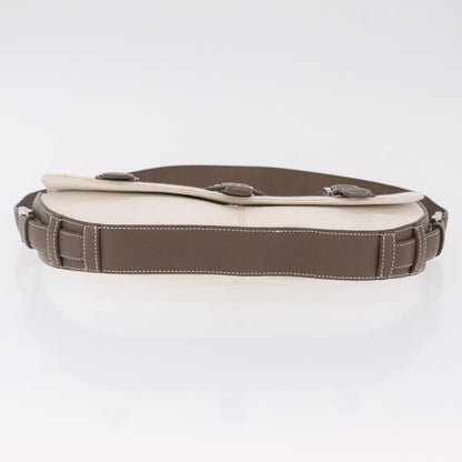 Loewe Shoulder bag Canvas, White, Canvas, Shoulder Bag