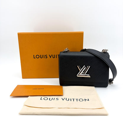 Louis Vuitton Twist Epi Leather, Black, Leather, Handbag