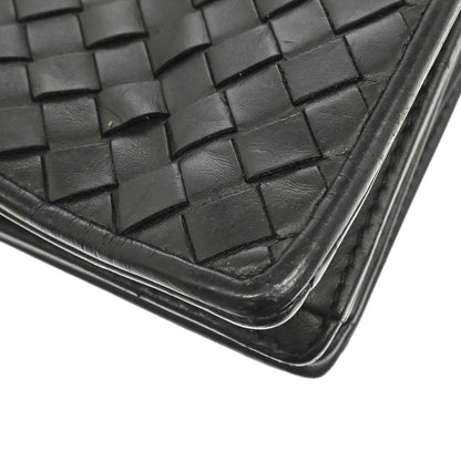 Bottega Veneta Top Zip Intrecciato Nappa, Black, Leather, Briefcase