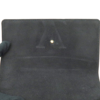 Louis Vuitton Chain Louise Clutch Leather, Black, Leather, Clutch