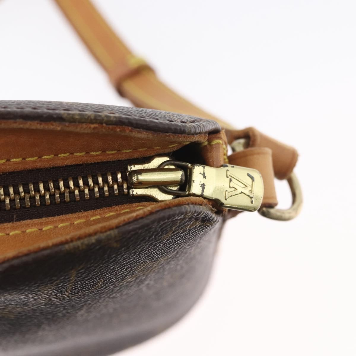 Louis Vuitton Drouot Monogram Canvas, Brown, Canvas, Shoulder Bag