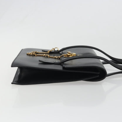 Celine Handbag Leather, Black, Leather, Handbag