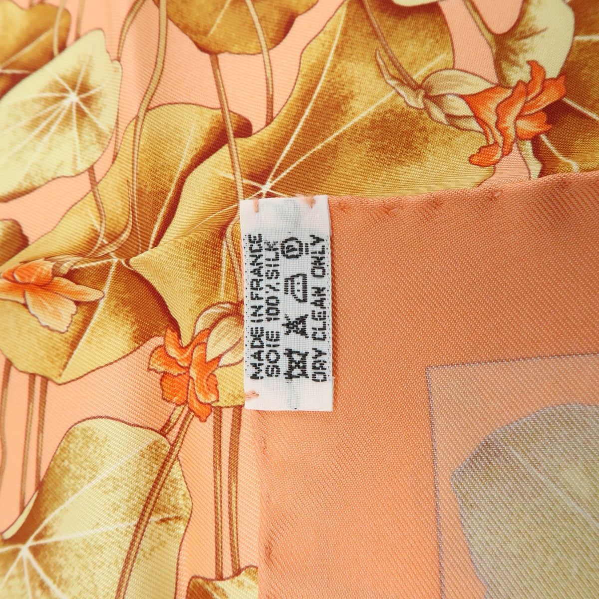 Hermes Carré 45 Les Capucines 100% Silk, Multicolour, Silk, Scarf