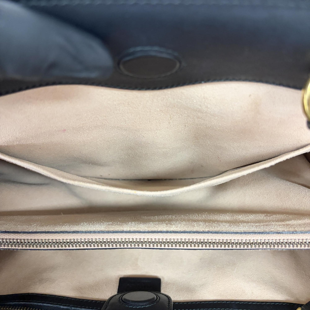 Gucci GG Marmont Matelasse Leather, Black, Leather, Tote Bag