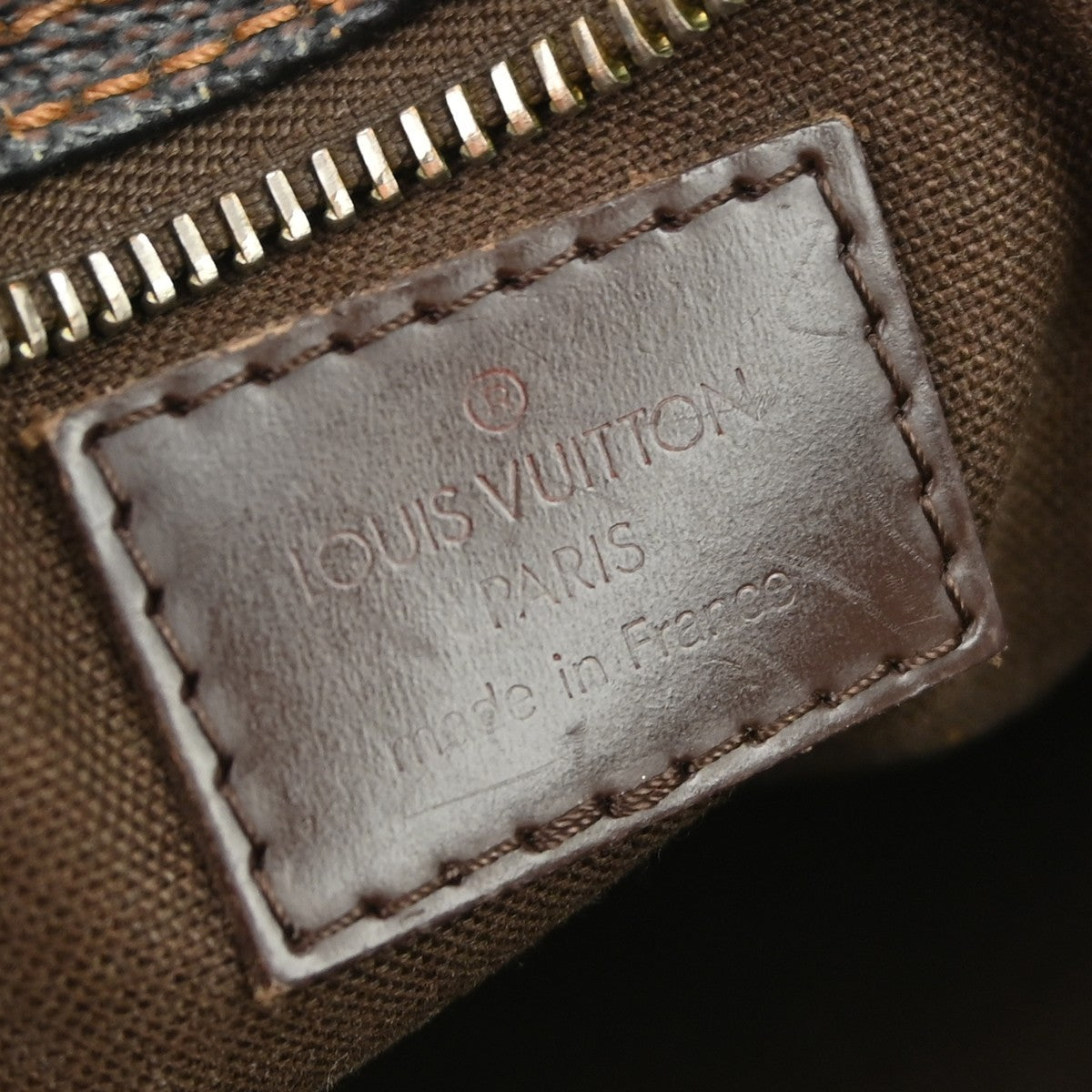 Louis Vuitton Olav Damier, Brown, Canvas, Handbag