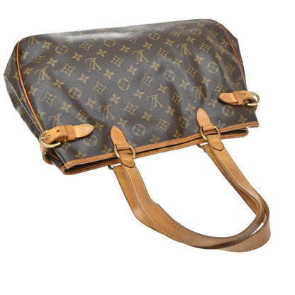 Louis Vuitton Batignolles Monogram Canvas, Brown, Canvas, Tote Bag
