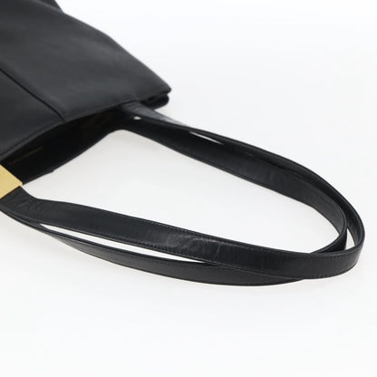 Burberry Vintage Leather, Black, Leather, Tote Bag