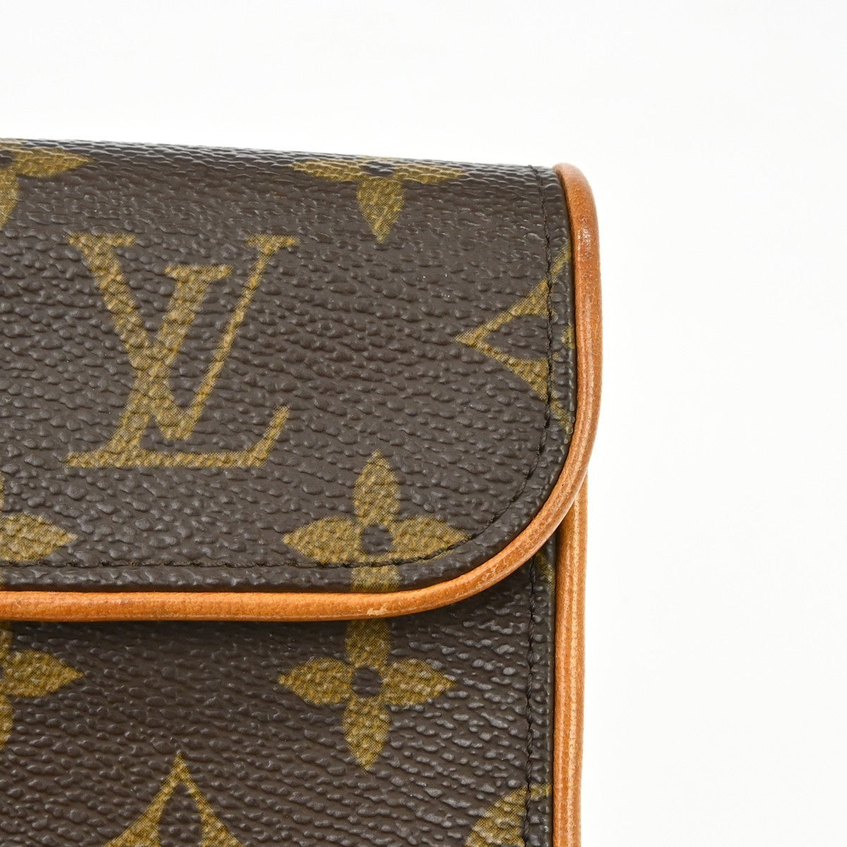 Louis Vuitton Florentine Monogram, Brown, Canvas, Clutch