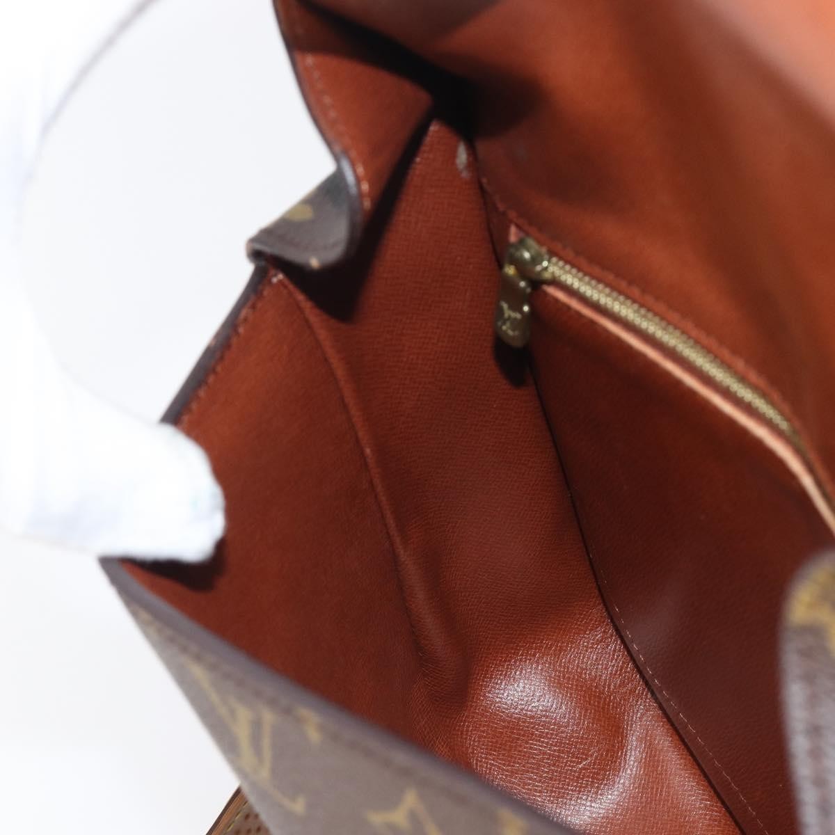 Louis Vuitton Saint Cloud Monogram Canvas, Brown, Canvas, Handbag