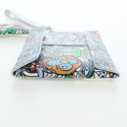 Louis Vuitton Trio Envelope Pouch Set Limited Edition Monogram Comics Canvas, Multicolour, Canvas, Clutch