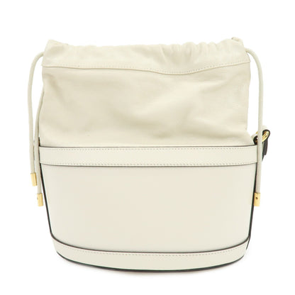 Gucci Horsebit 1955 Bucket Leather, Beige, Leather, Handbag
