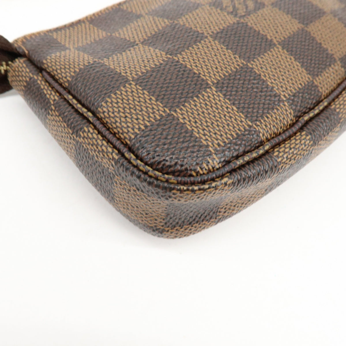 Louis Vuitton Pochette Accessoires Limited Edition Damier, Brown, Canvas, Clutch