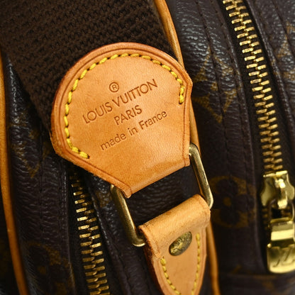 Louis Vuitton Reporter Monogram, Brown, Canvas, Shoulder Bag