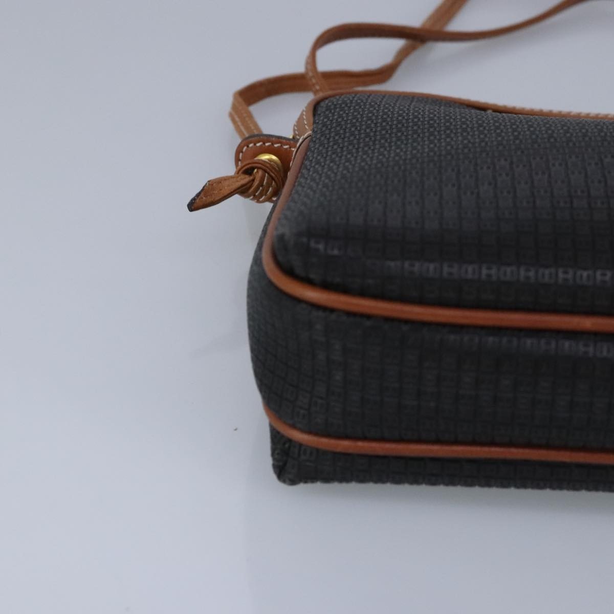 Bally Vintage Leather, Black, Leather, Shoulder Bag