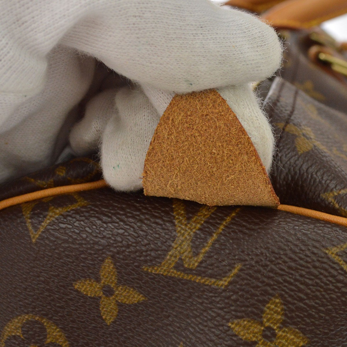 Louis Vuitton Keepall Monogram Canvas, Brown, Canvas, Travel Bag