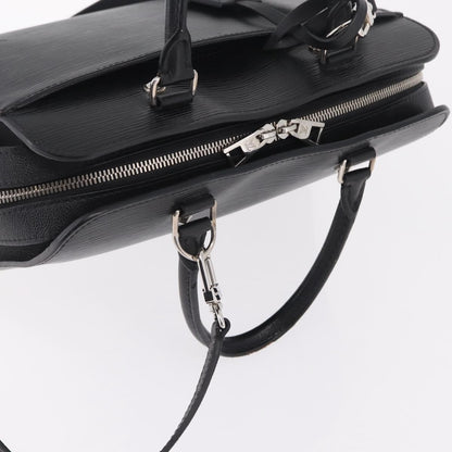 Louis Vuitton Vaneau Epi Leather, Black, Leather, Handbag