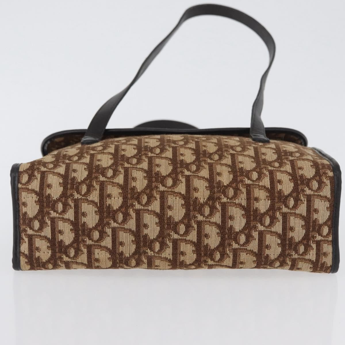 Christian Dior Trotter Canvas, Beige, Canvas, Shoulder Bag
