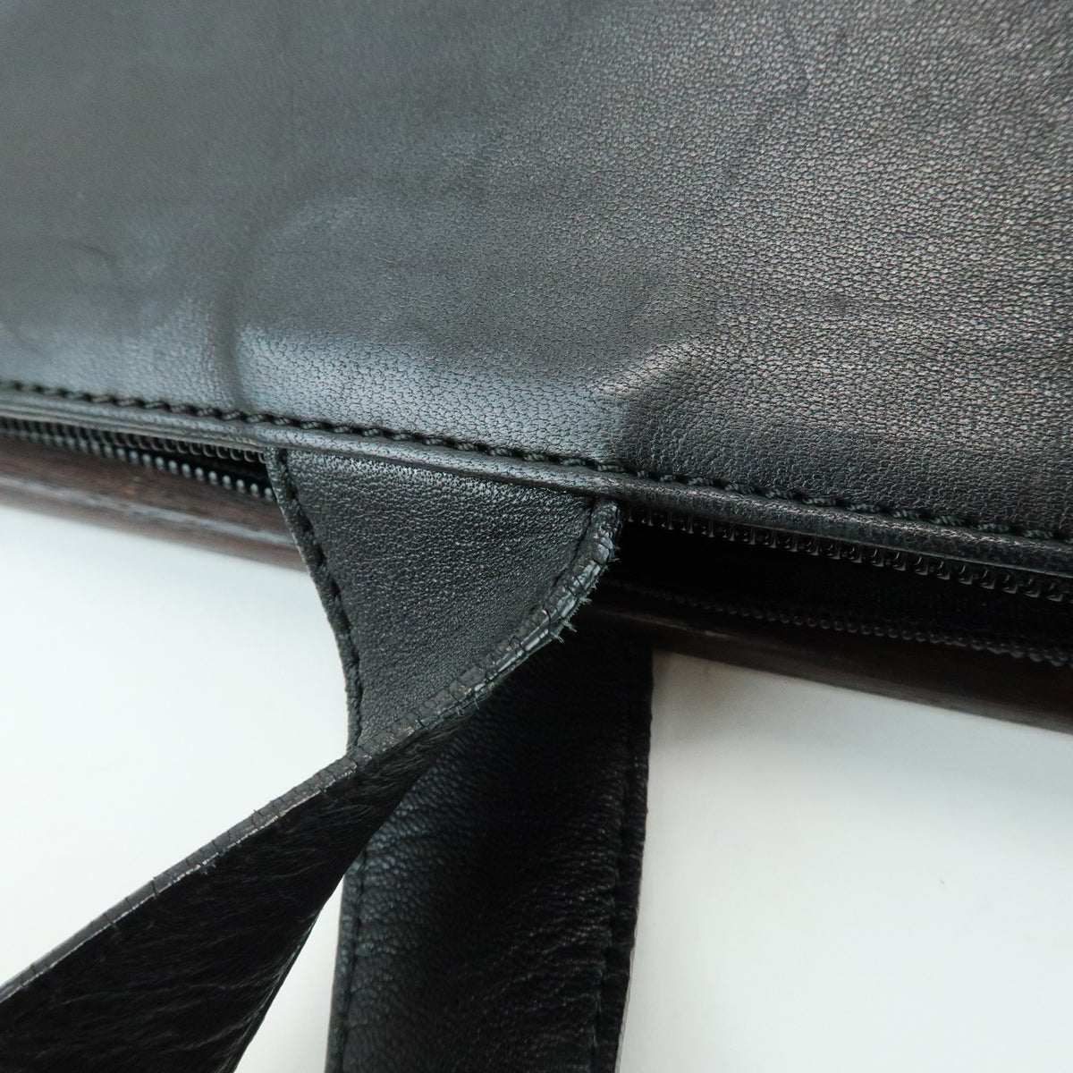 Loewe Tote Leather, Black, Leather, Tote Bag