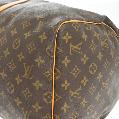 Louis Vuitton Keepall Monogram Canvas, Brown, Canvas, Travel Bag