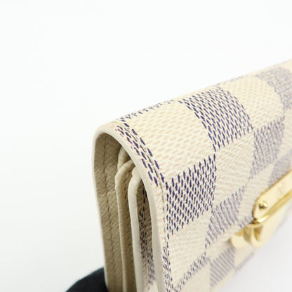 Louis Vuitton Koala Damier, Beige, Canvas, Wallet