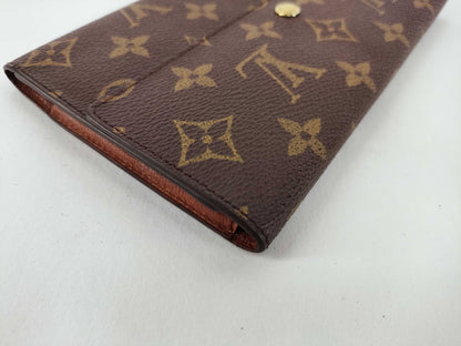 Louis Vuitton Sarah Monogram Canvas, Brown, Canvas, Clutch