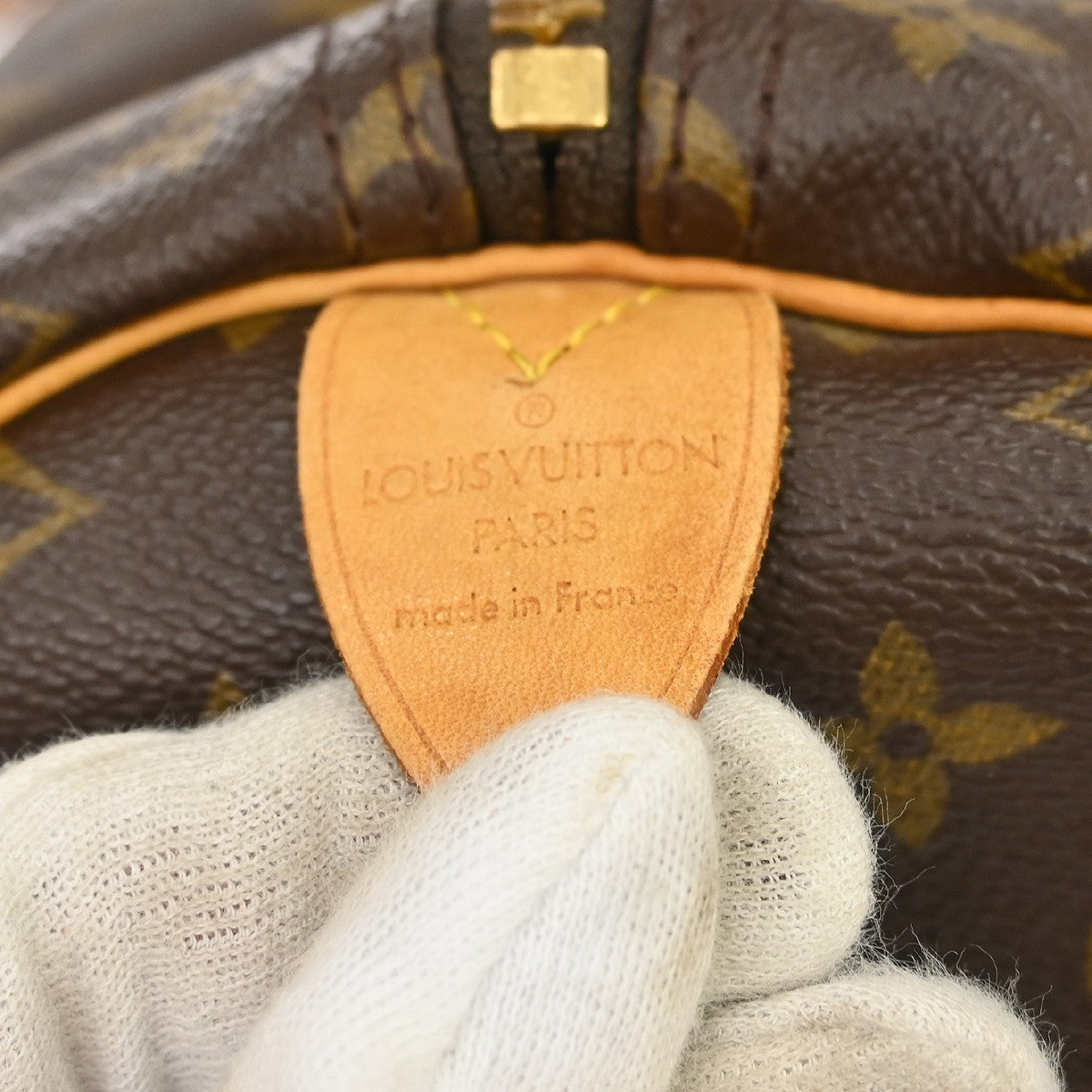 Louis Vuitton Keepall Monogram Canvas, Brown, Canvas, Travel Bag