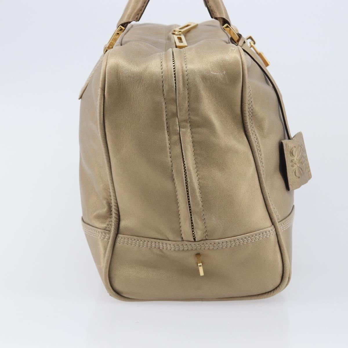 Loewe Amazona Leather, Gold, Leather, Handbag