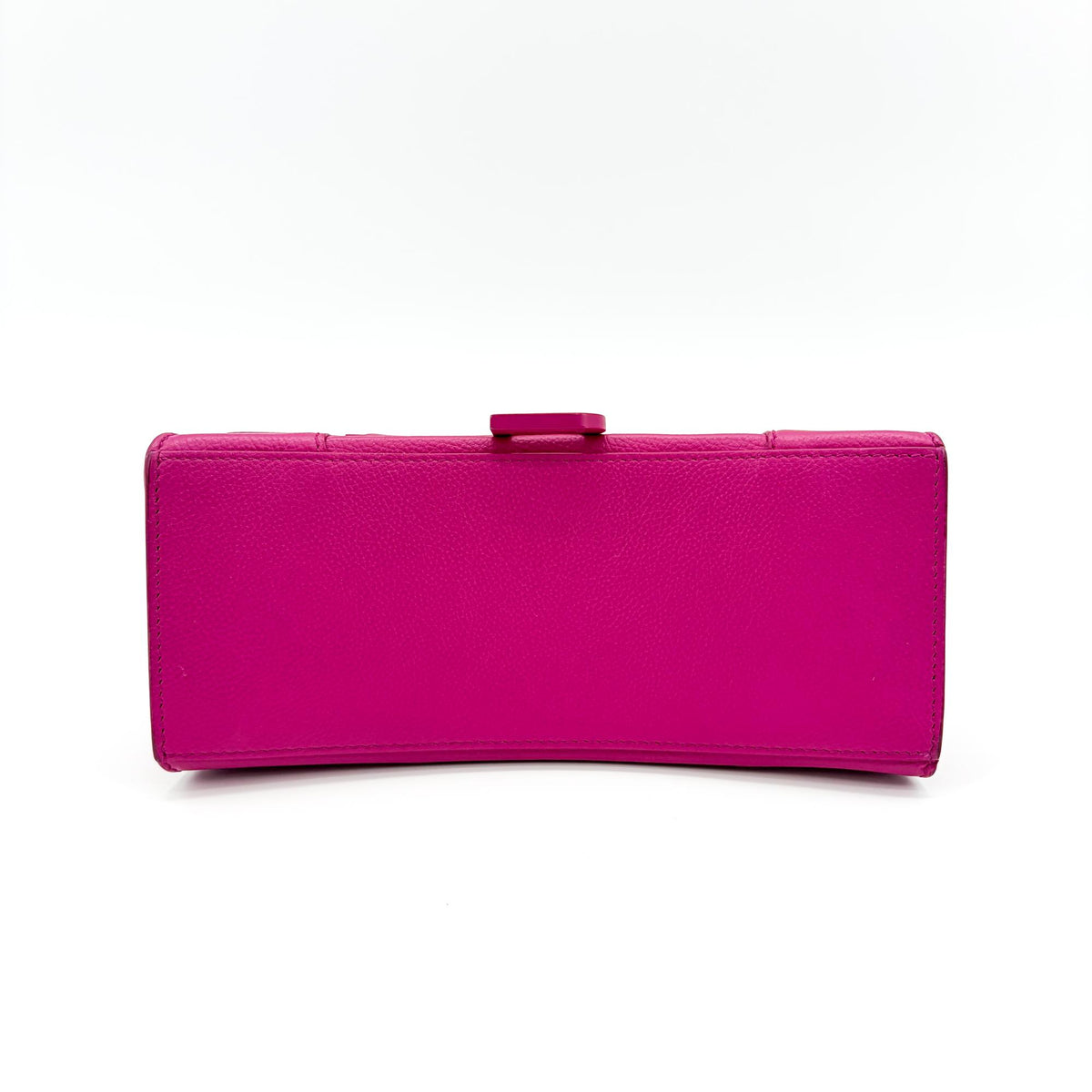 Balenciaga Hourglass Top Handle Leather with Crystals, Pink, Leather, Handbag