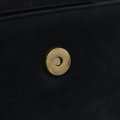 Salvatore Ferragamo Vala Suede, Navy, Suede, Shoulder Bag