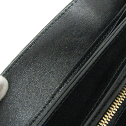 Gucci Arli Top Handle Leather, Black, Leather, Handbag