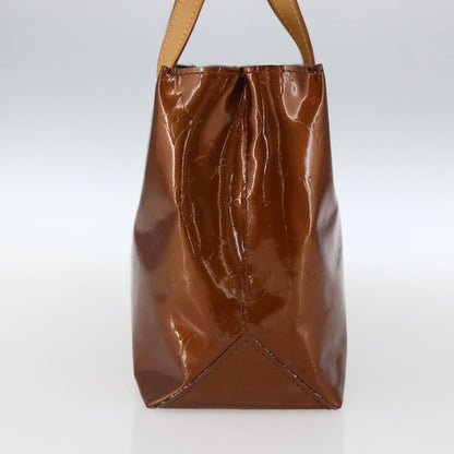 Louis Vuitton Reade Monogram Vernis, Brown, Patent Leather, Handbag