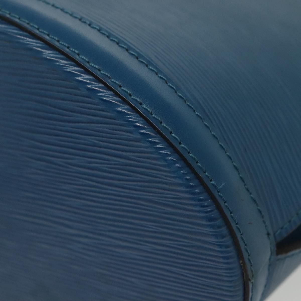 Louis Vuitton Cluny Epi Leather, Blue, Leather, Shoulder Bag