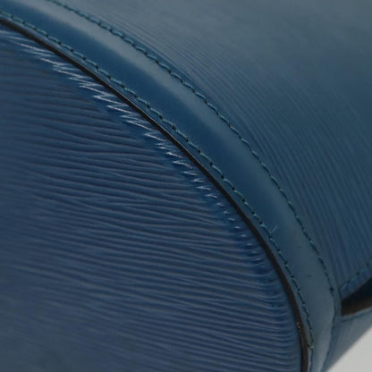 Louis Vuitton Cluny Epi Leather, Blue, Leather, Shoulder Bag
