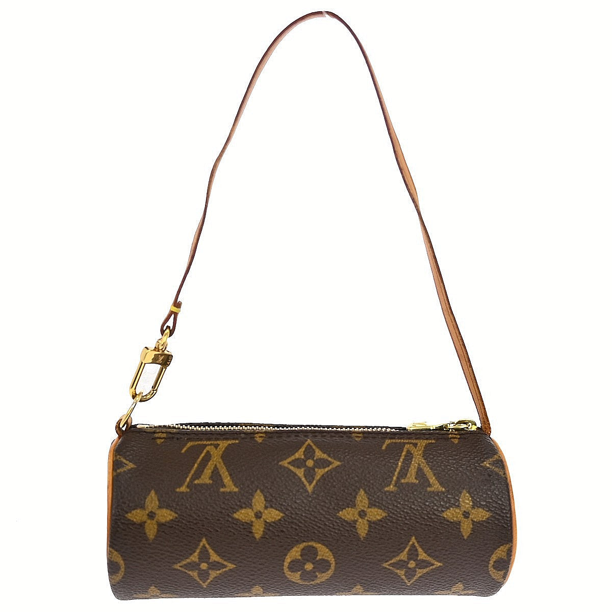 Louis Vuitton Papillon Pochette Monogram Canvas, Brown, Canvas, Clutch