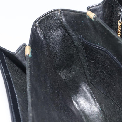 Celine Horse Carriage Leather, Black, Leather, Shoulder Bag