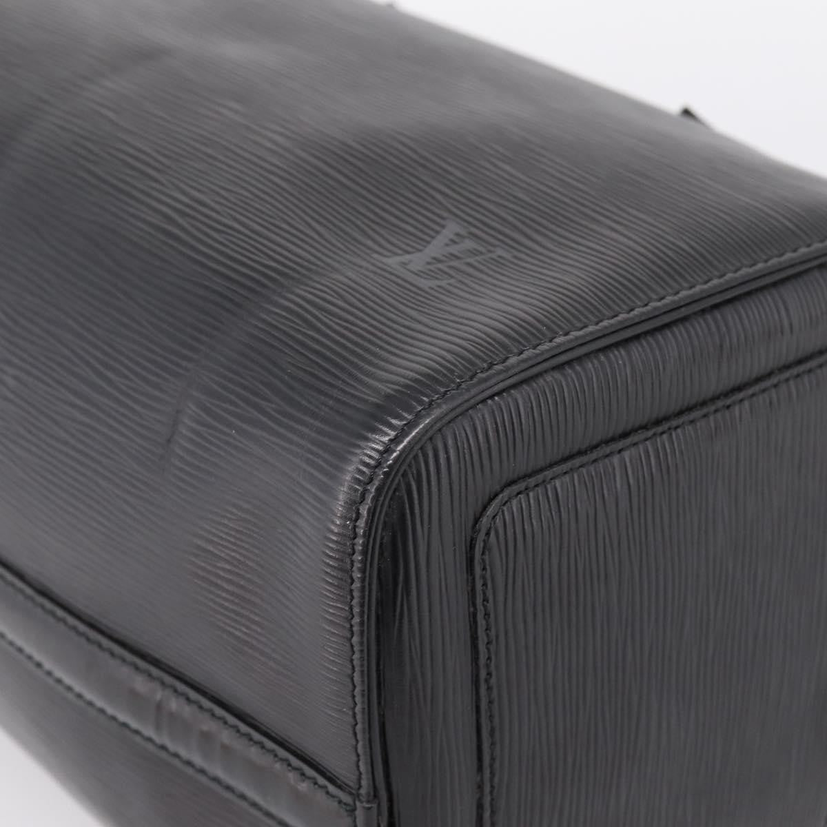 Louis Vuitton Speedy Epi, Black, Leather, Handbag