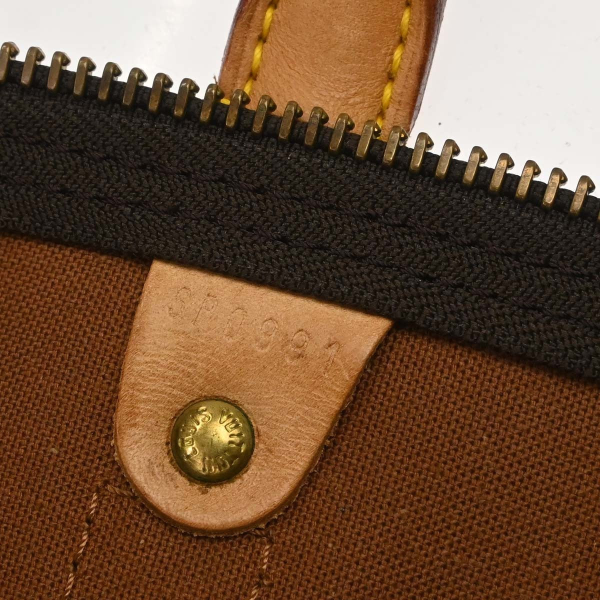 Louis Vuitton Keepall Monogram Canvas, Brown, Canvas, Travel Bag