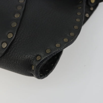 Gucci Shoulder Leather, Black, Leather, Shoulder Bag
