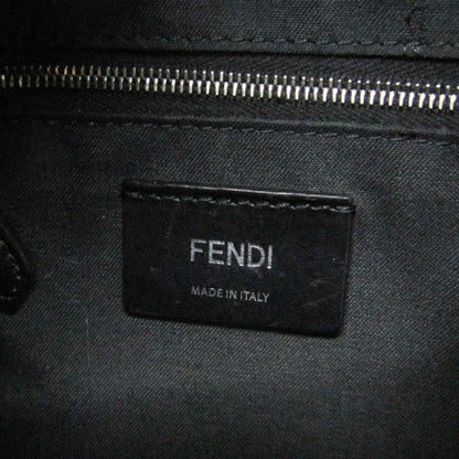 Fendi By The Way Leather with Crystals, Black, Leather, Backpack