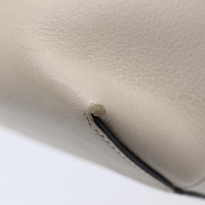 Fendi By The Way Satchel Leather, Beige, Leather, Handbag