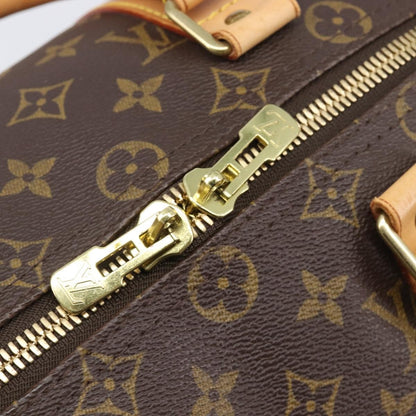 Louis Vuitton Keepall Bandouliere Monogram Canvas, Brown, Canvas, Travel Bag