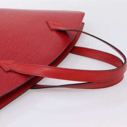 Louis Vuitton Saint Jacques Epi Leather, Red, Leather, Handbag