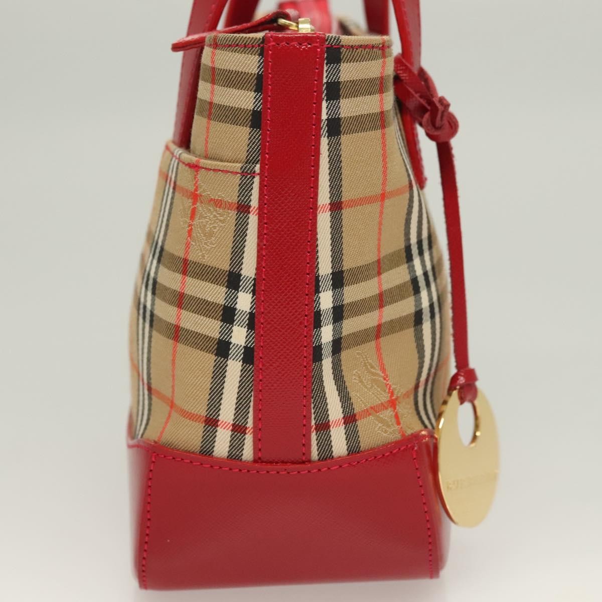 Burberry Nova Check Nova Check Canvas and leather, Beige, Canvas, Handbag