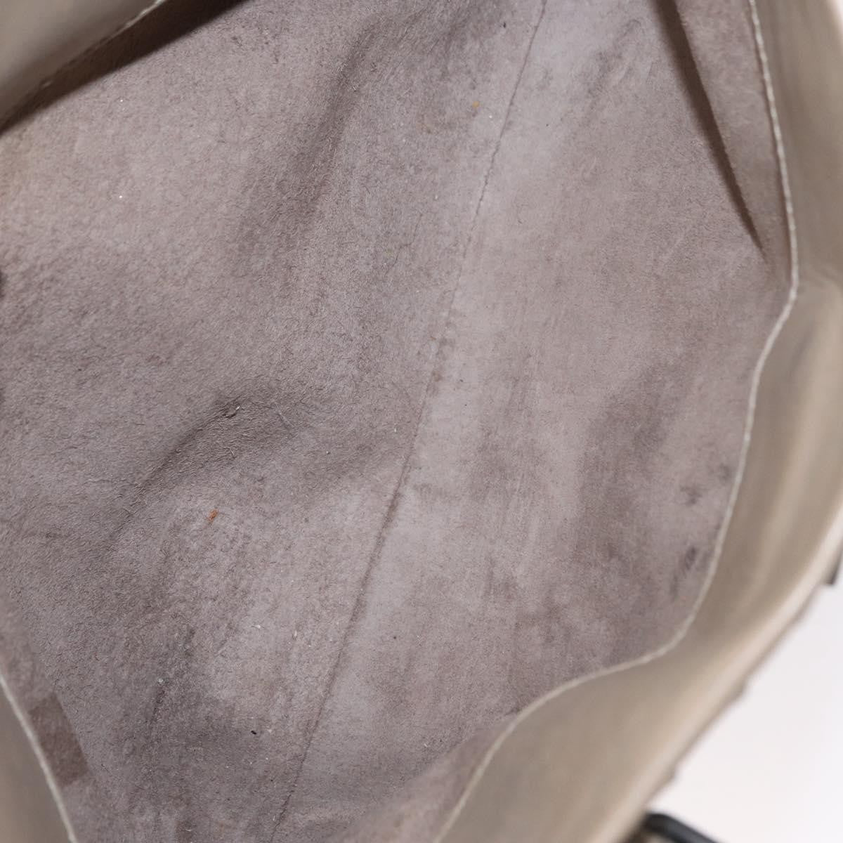 Bottega Veneta Roma Intrecciato Nappa, Gray, Leather, Handbag