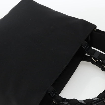 Salvatore Ferragamo Vintage Nylon, Black, Nylon, Shoulder Bag