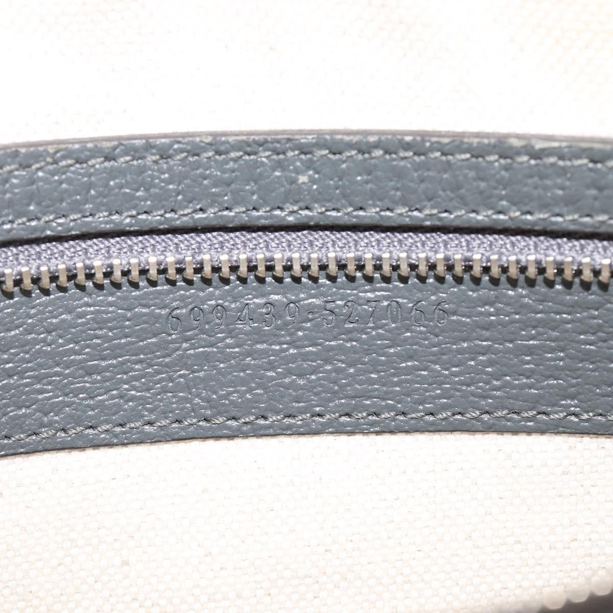 Gucci Ophidia Zip Wristlet GG Coated Canvas, Gray, Canvas, Shoulder Bag