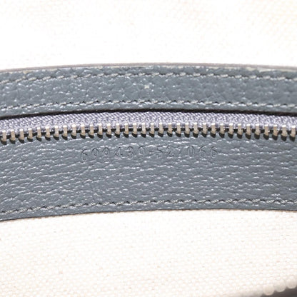 Gucci Ophidia Zip Wristlet GG Coated Canvas, Gray, Canvas, Shoulder Bag