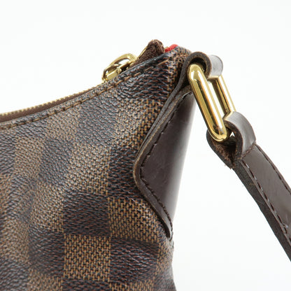 Louis Vuitton Bloomsbury Damier, Brown, Canvas, Shoulder Bag