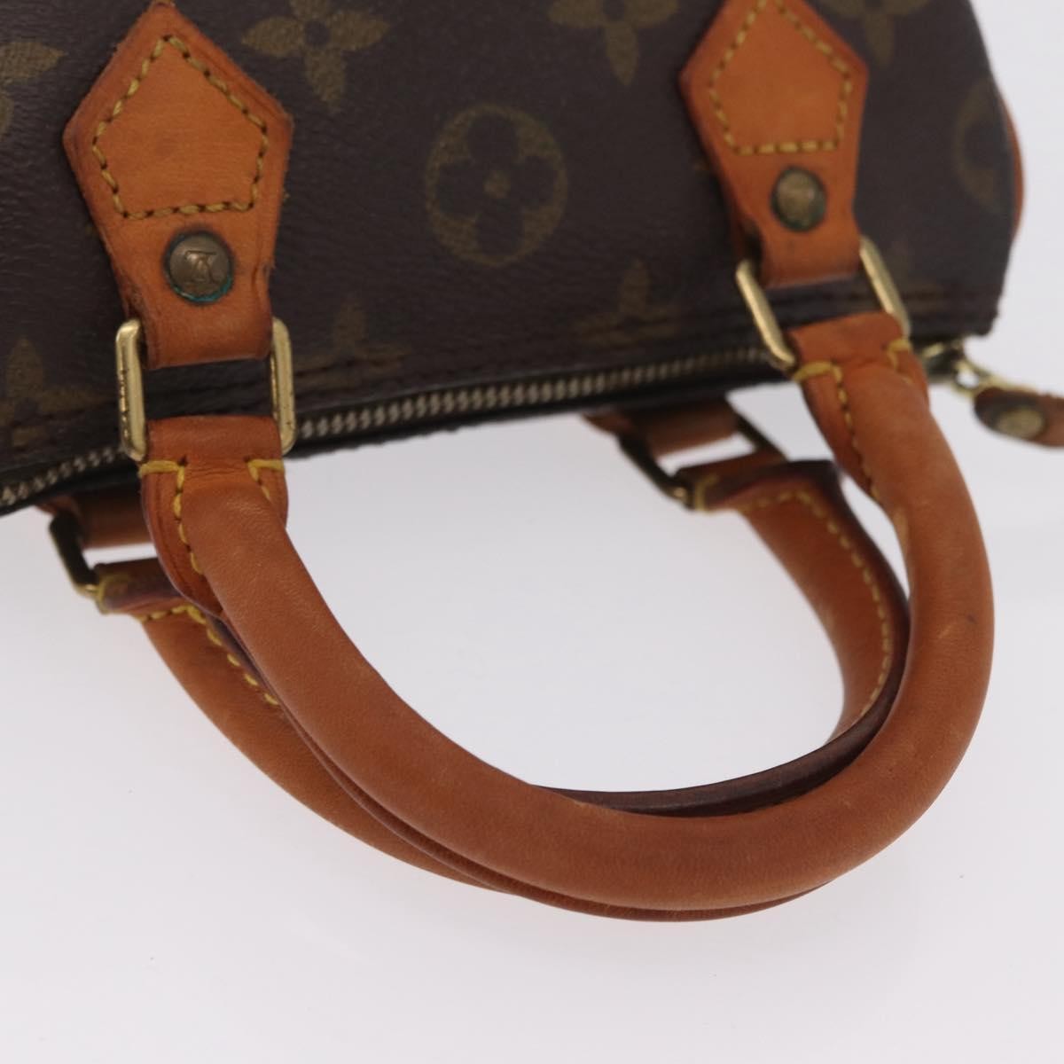 Louis Vuitton Speedy Mini HL Monogram Canvas, Brown, Canvas, Handbag